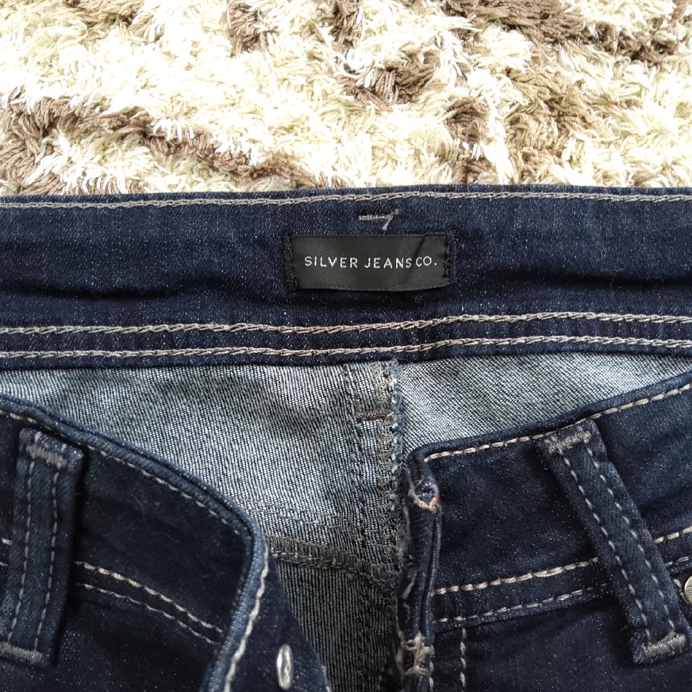 Classic Indigo Women's Straight Leg Jeans - Picture 2 of 5